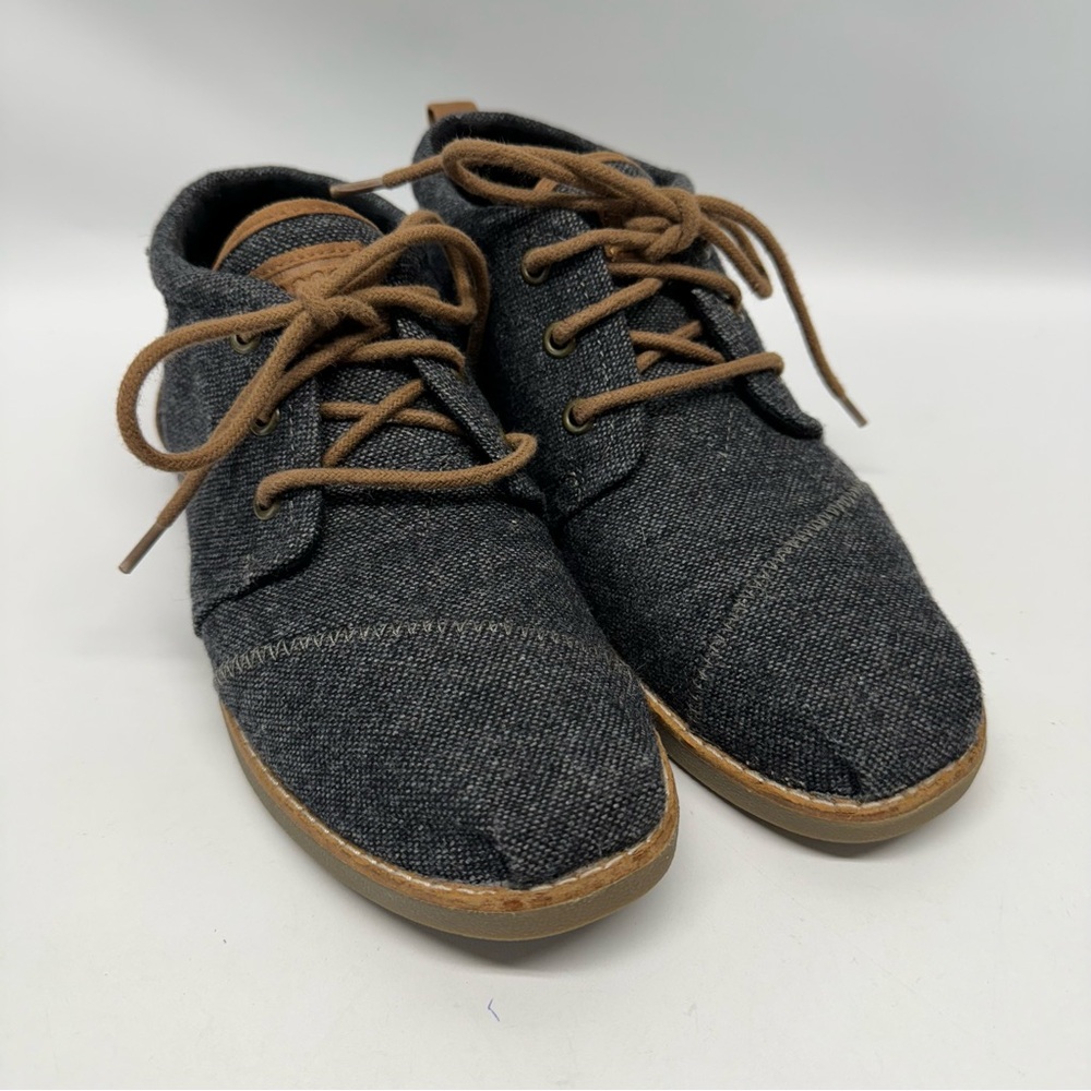 Skechers BOBS Chill Luxe Urban Summit Ankle Boot Size 8 Dark Gray Brown